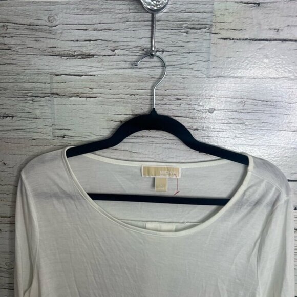 Michael Kors  white long sleeve size large - Picture 5 of 9